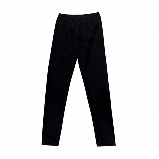 Little Olin Dressy faux satin Leather Leggings Pants