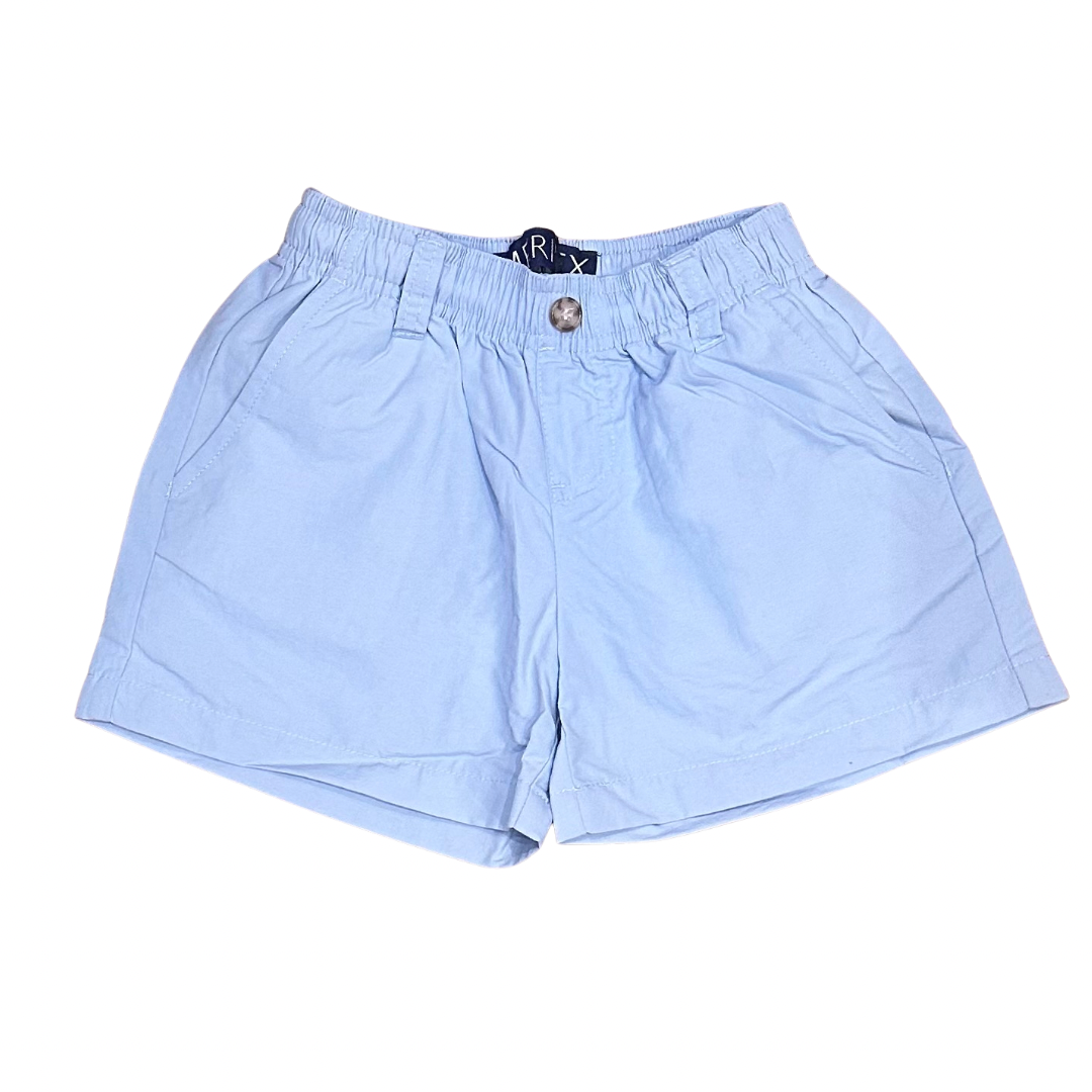 Meripex Boys Light Sky Blue Drawstring Performance Shorts