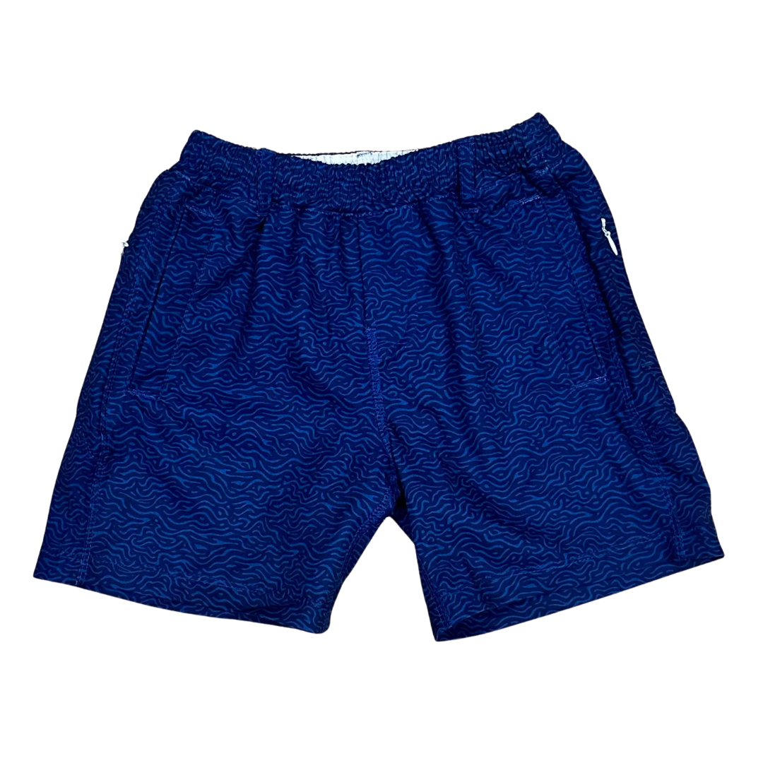 Meripex Boys Navy Topo Freeballer Drawstring Performance Shorts