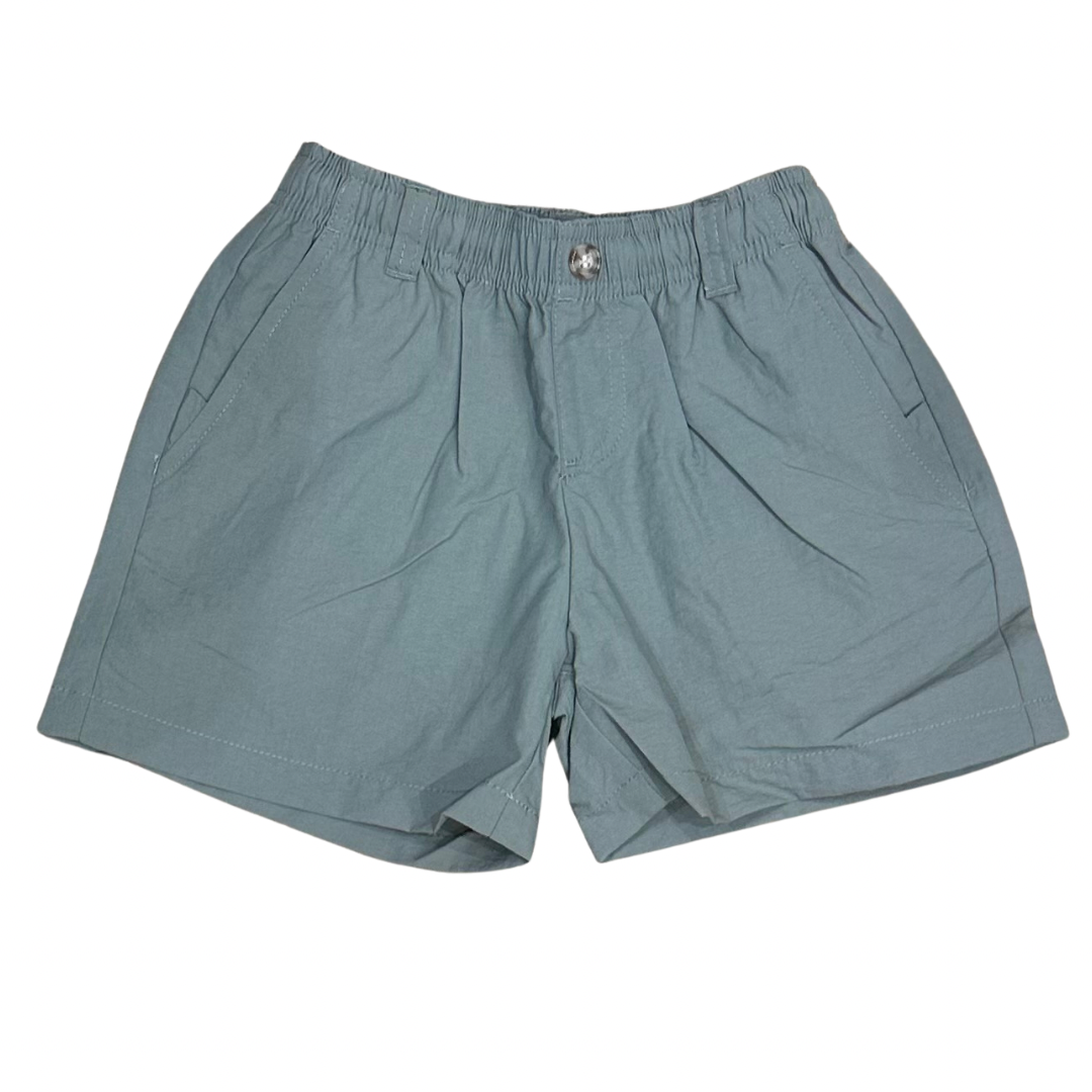 Meripex Light Olive Boys Drawstring Performance Shorts