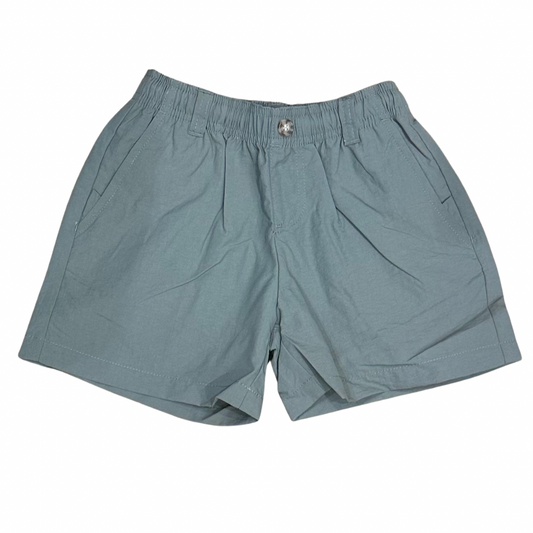 Meripex Light Olive Boys Drawstring Performance Shorts