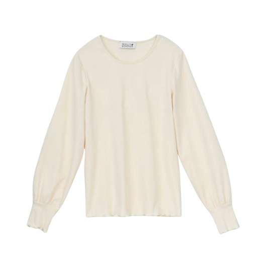 Molly Bracken Tween Girls Off White Thin Cotton Sweater