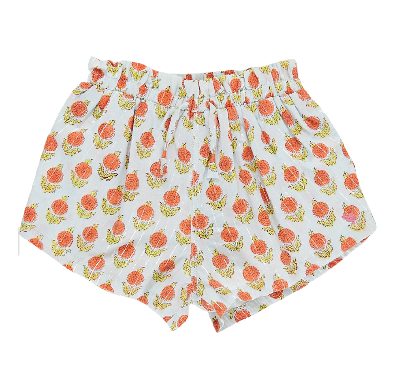 Pink Chicken Blue Dahlia Theodore Shorts