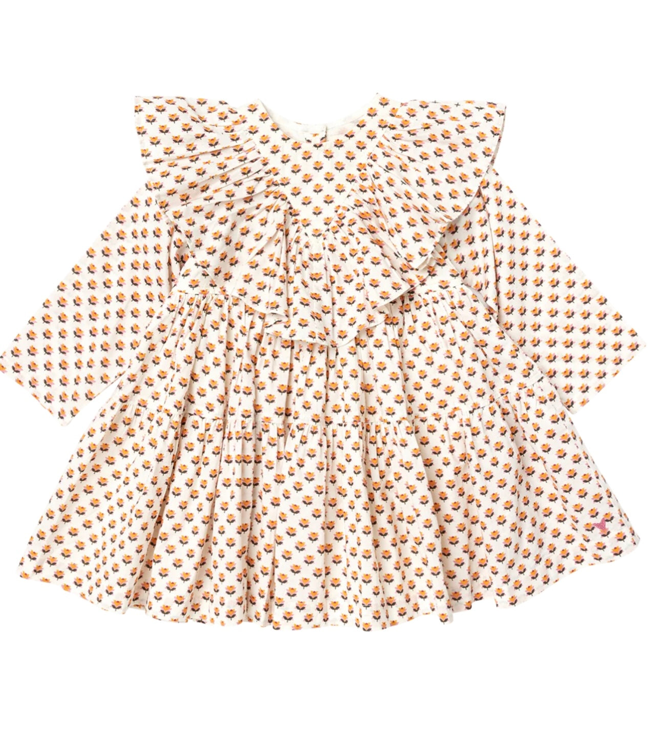 Pink Chicken Geo Floral Raphaela Dress