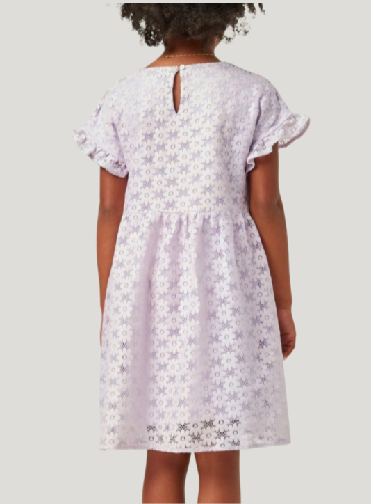 Girls Lavender Daisy Dress