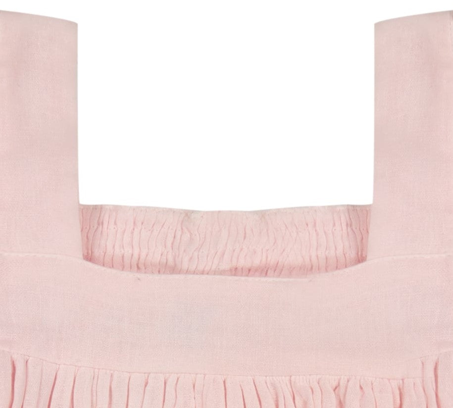 Serena Girl's Tassel Dress Rose Ombre