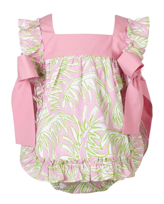 Girls Palm Beach Tropical Bloomer Set