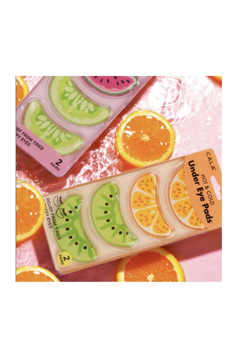 Hot & Cold Under Eye Pads- Watermelon/Kiwi