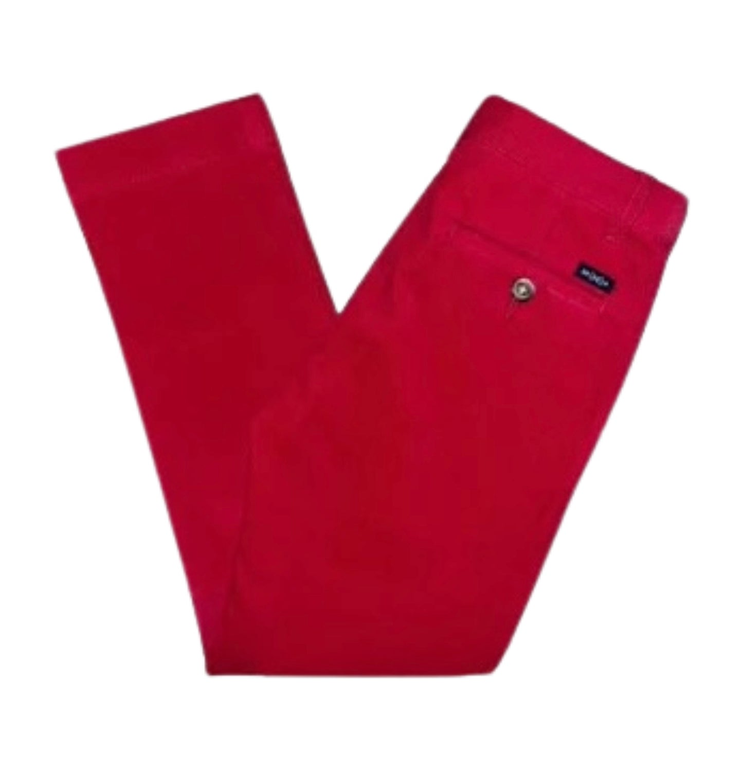 boys red corduroy pants