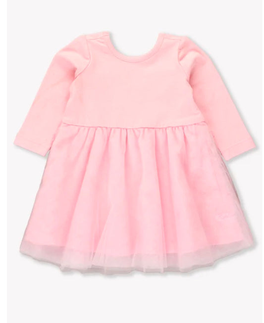 girls pink tulle dress