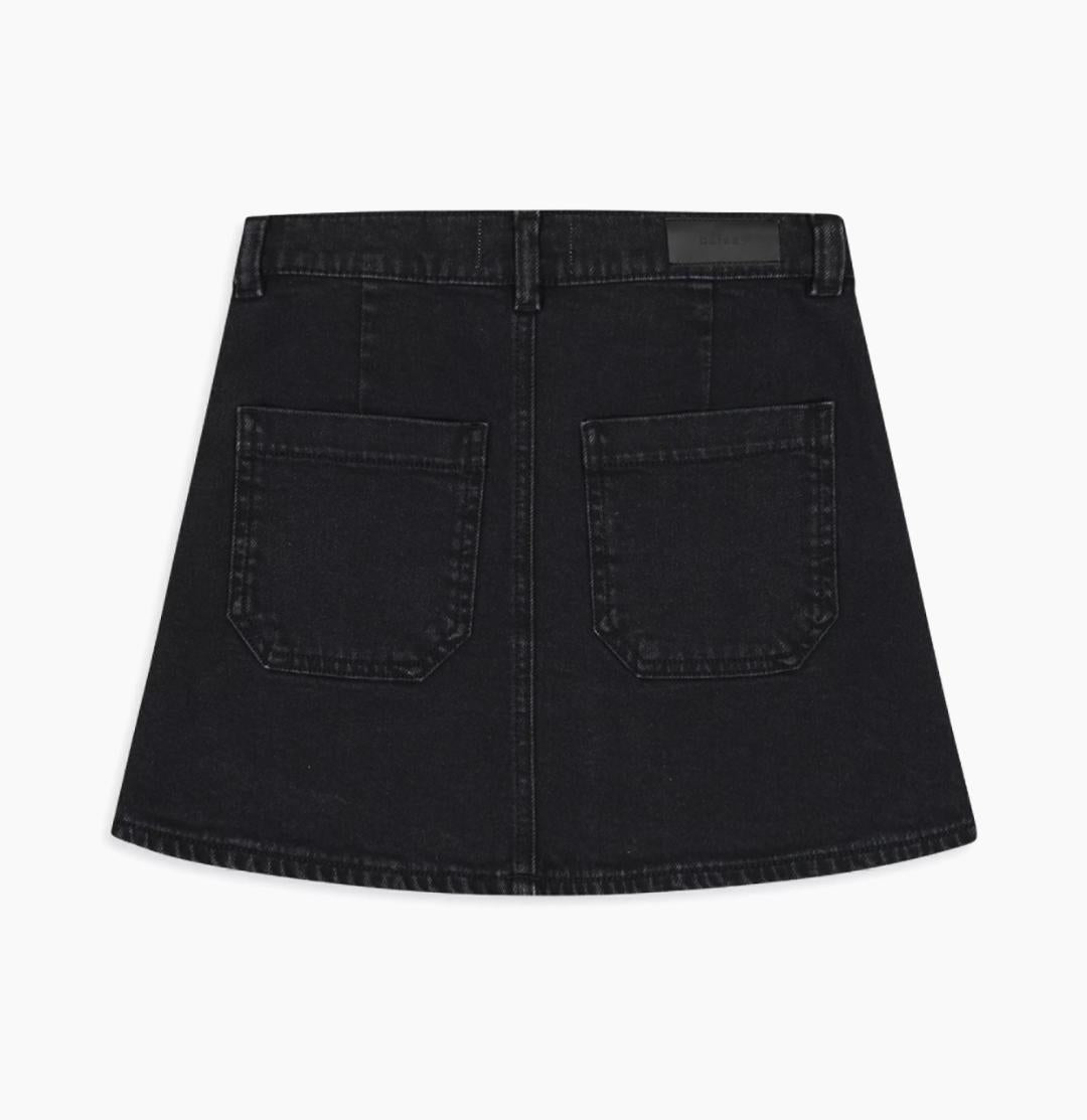 Jenny Nightshade Denim Mini Skirt