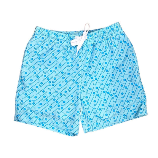 meripex boys blue easy birdie golf swim trunk