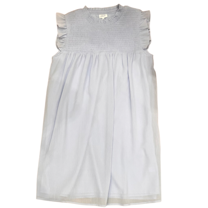 pleat collection powder blue Lottie dress