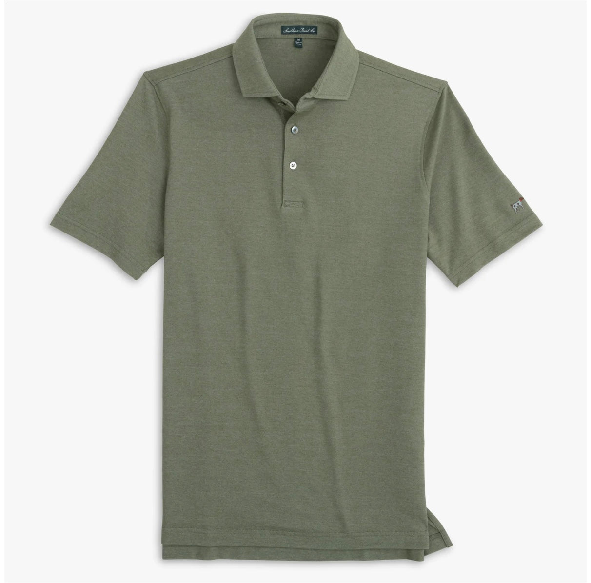 southern point co boys hunter green Maxwell youth polo