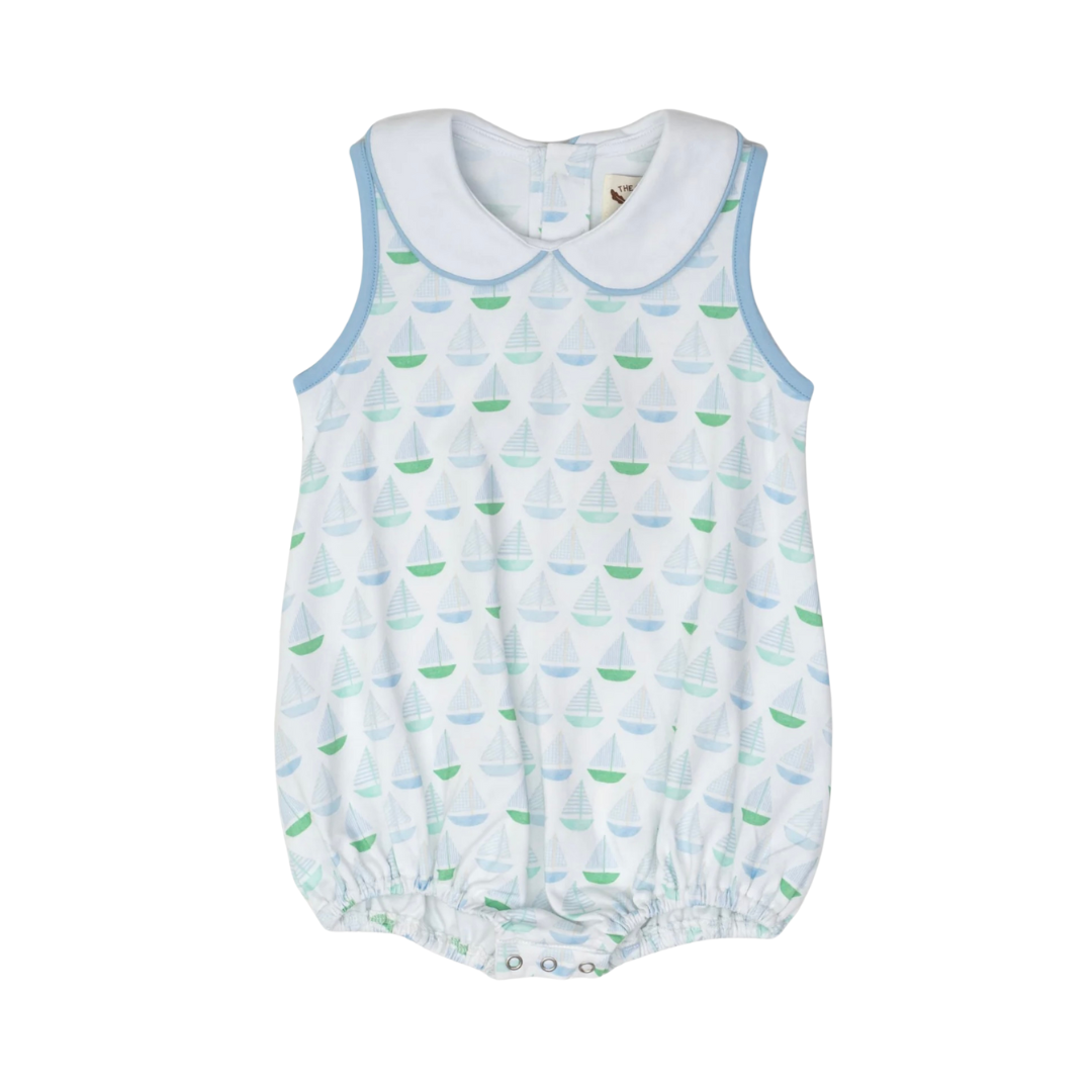 set sail boys bubble outfit