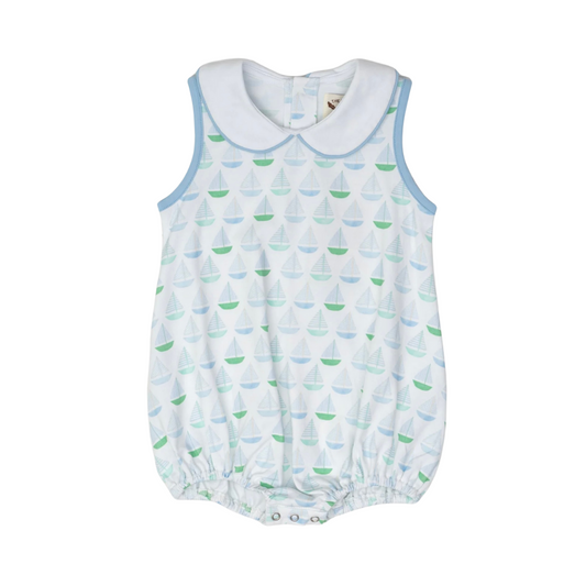 set sail boys bubble outfit