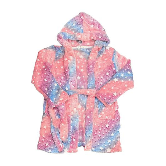 Ombre Stars Plush Robe