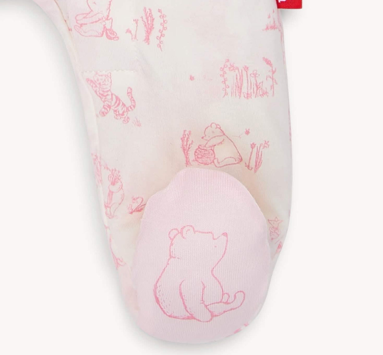 Baby Girls Sweeter Than Hunny Magnetic Modal Footie