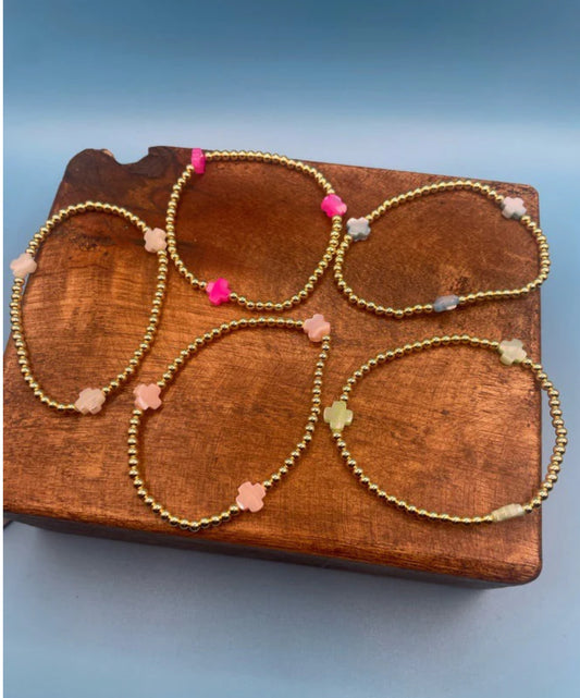 Gold Cross Bracelet