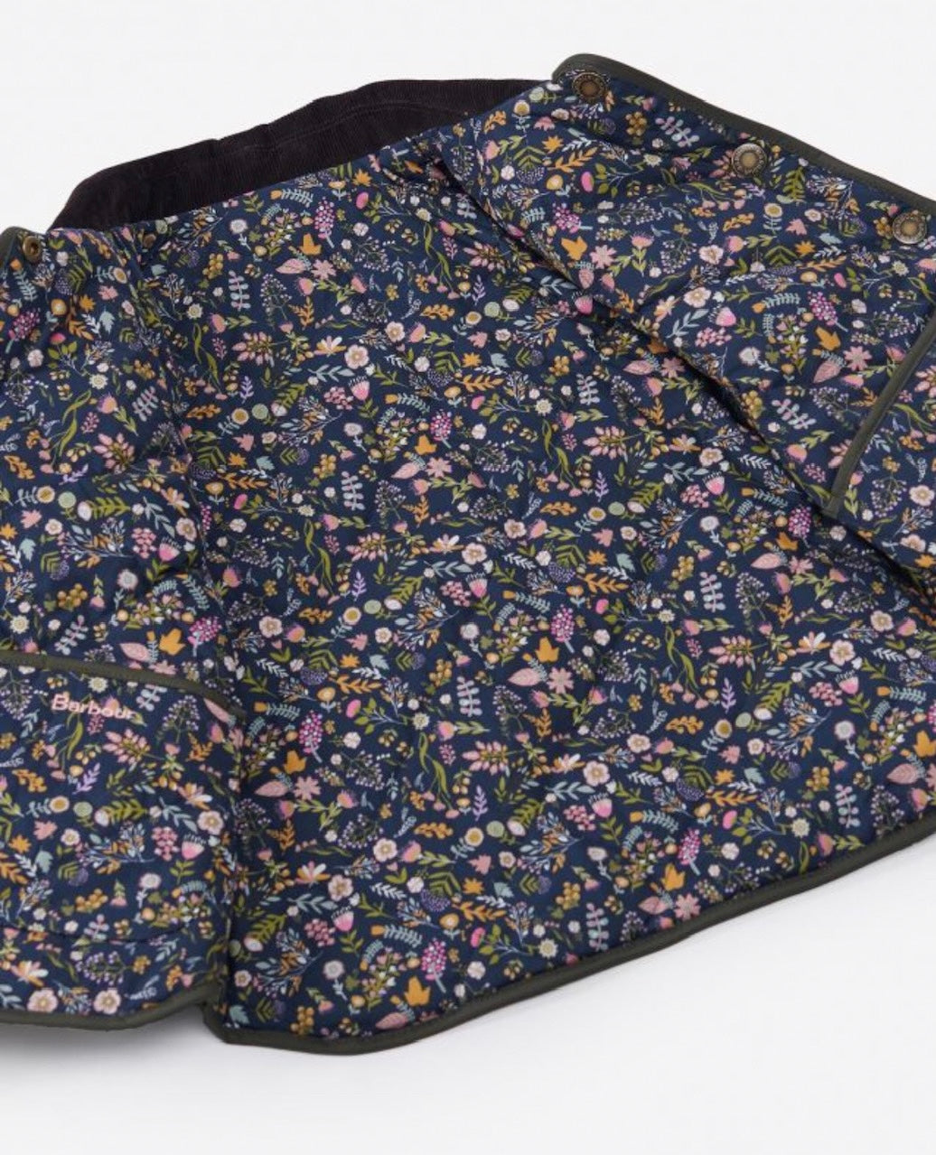 Barbour Girls Foxley Navy Reversible Jacket