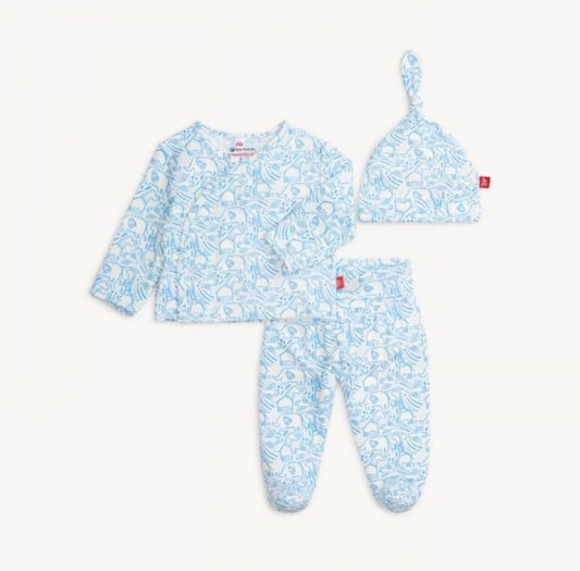 Herds of a Feather Kimono Set