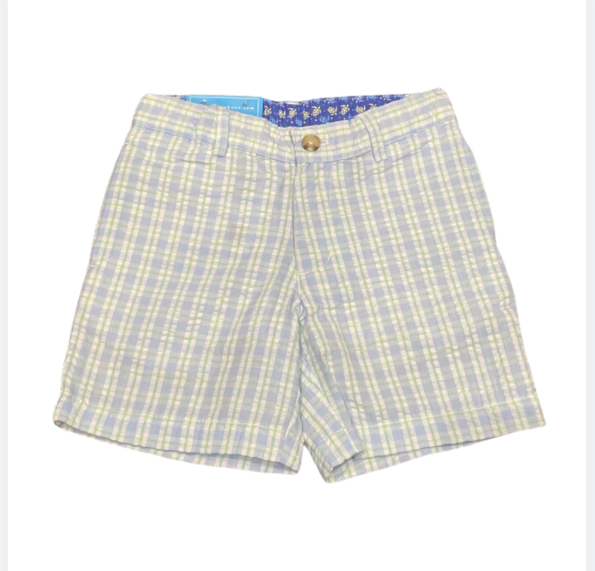 Sawgrass Plaid Seersucker Shorts