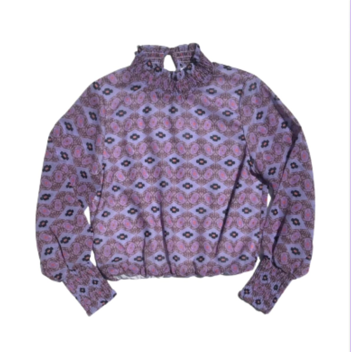 Purple/Navy Robin Top