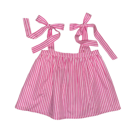 Palm Beach Pink Stripe Magnolia Top