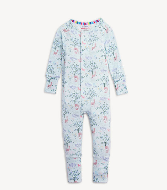 Love You Deerly Magnetic Coverall Pajama
