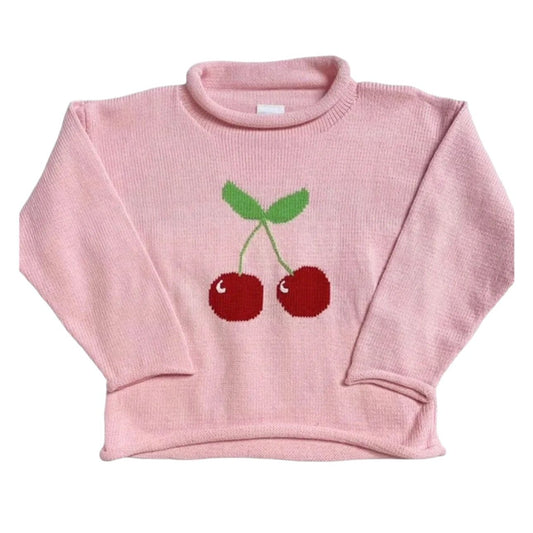 Pink Cherry Sweater