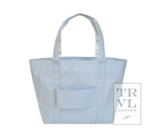 TRVL Jumbo Gingham Travel Bag