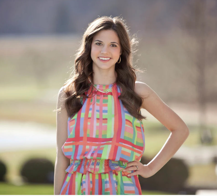 Rainbow Row Evelyn Halter Top