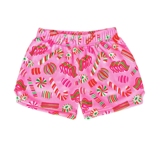 Pretty Peppermint Plush Shorts