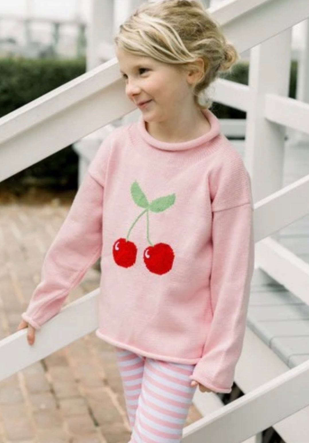 Pink Cherry Sweater