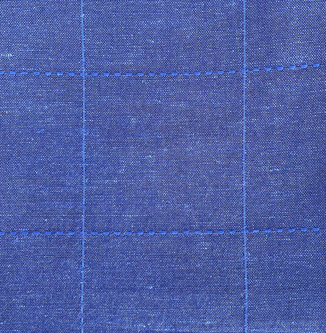 Folly Beach Blue Linen Palmetto Pants