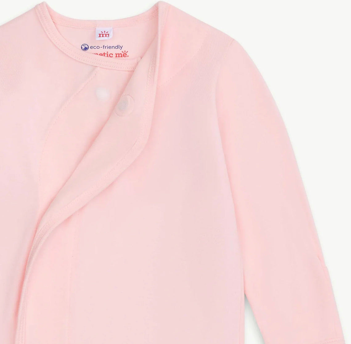 Baby Girls Pink Magnetic Modal Sleep Sack Gown