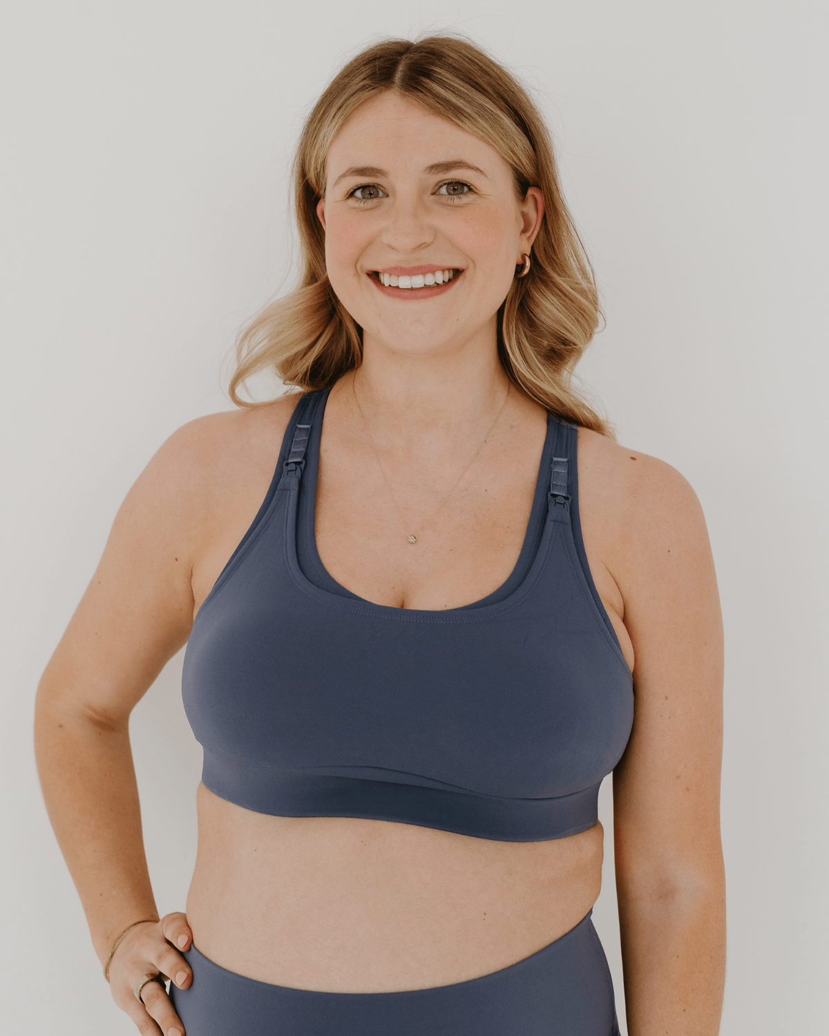 AXK CORE Full Support Nursing Bra - Blue