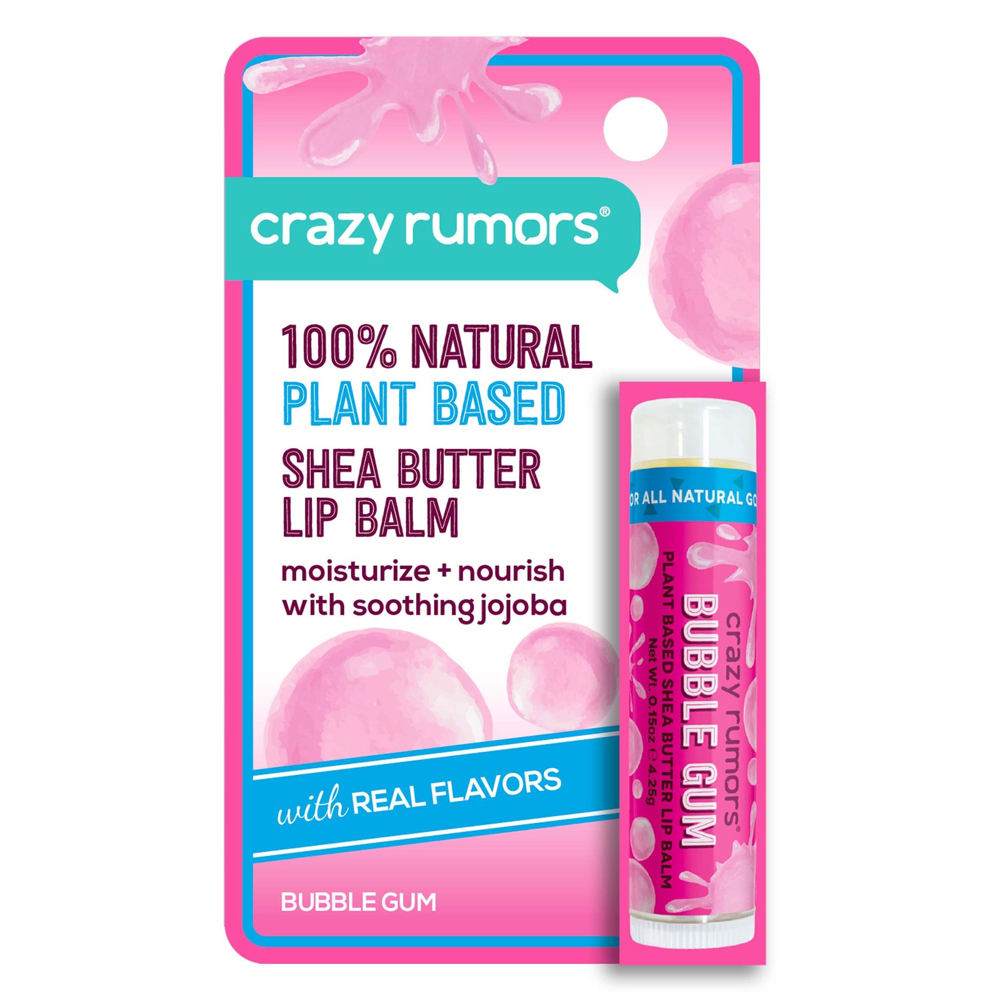 Crazy Rumors Bubble Gum Lip Balm