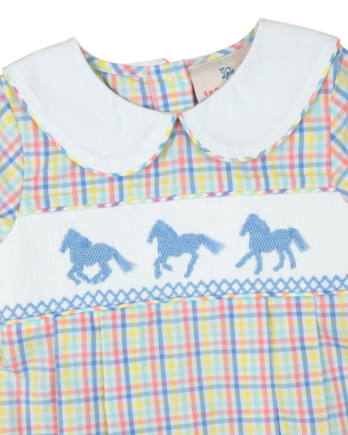Ready to Run Smocked Boy Bubble- FINAL SALE