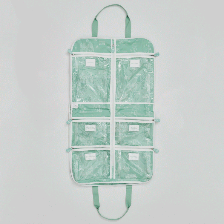 Bitty Green Travel Bag