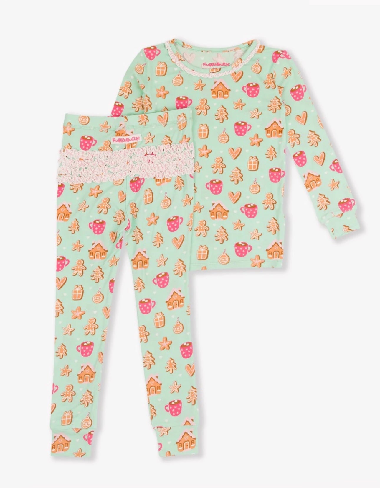 Gingerbread Bamboo Pajama Set