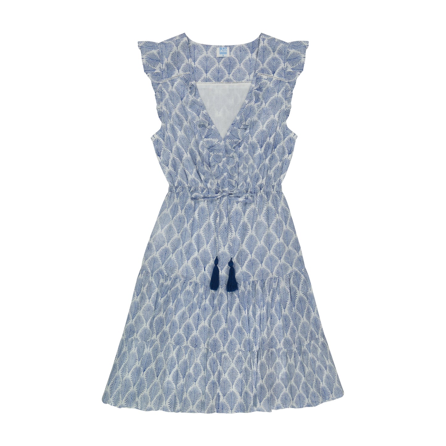 Giselle Women's Mini Dress Navy Feather