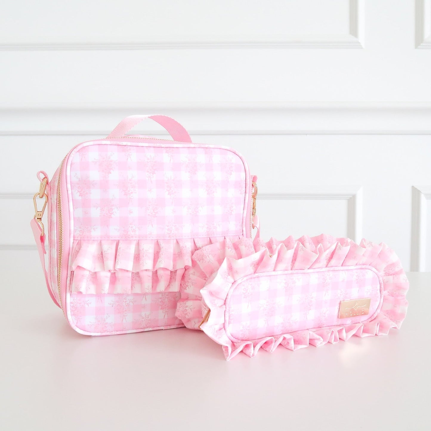 Ruffled Nylon Lunchbox