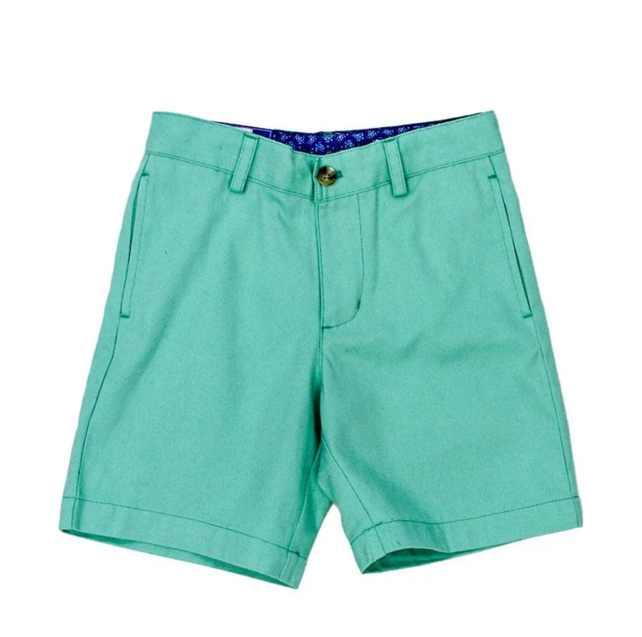 J Bailey Boys Mint Twill Shorts