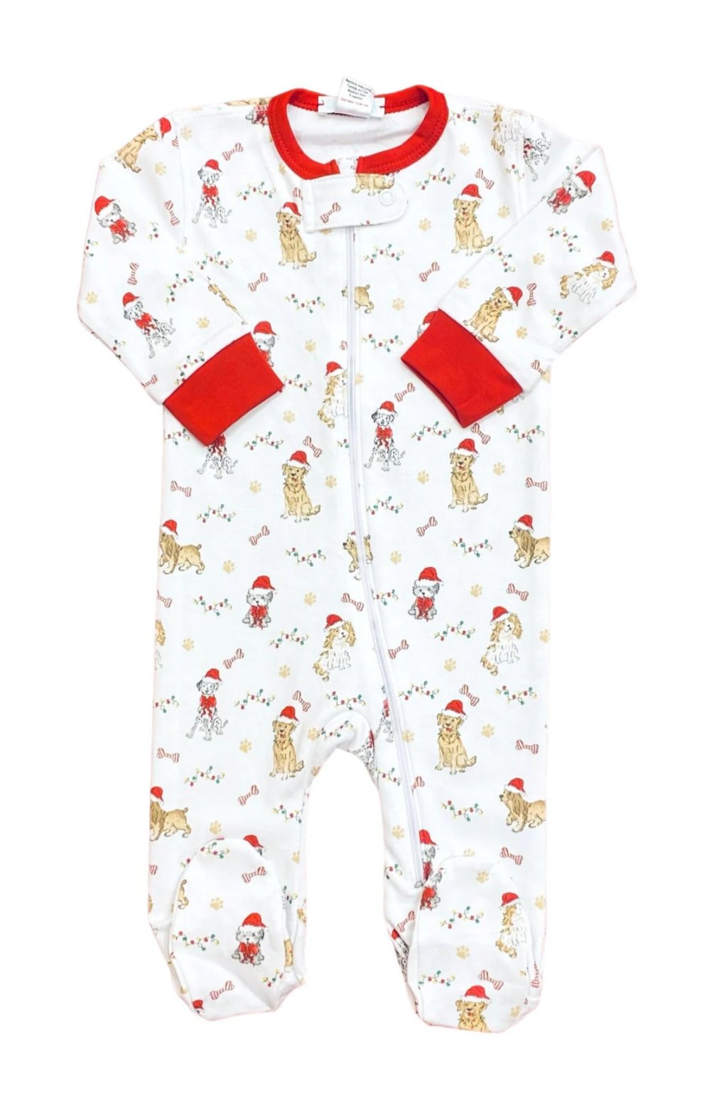 La Luna Santa Puppy Footie Pajama