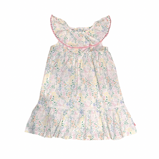 magnetic bunny themed toddler dress
