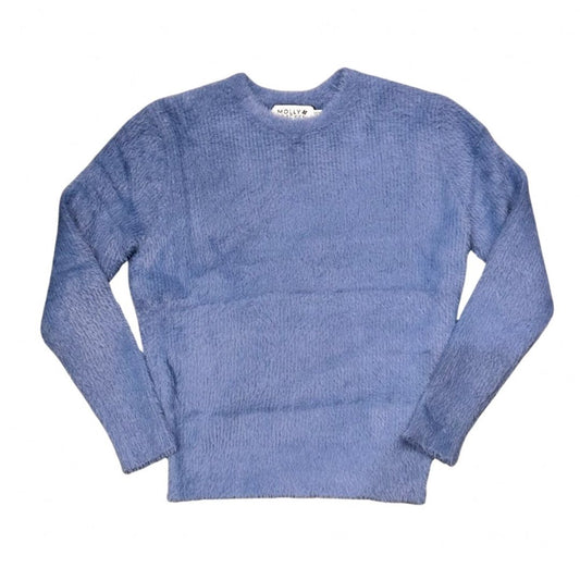 Molly bracken tween blue fuzzy sweater