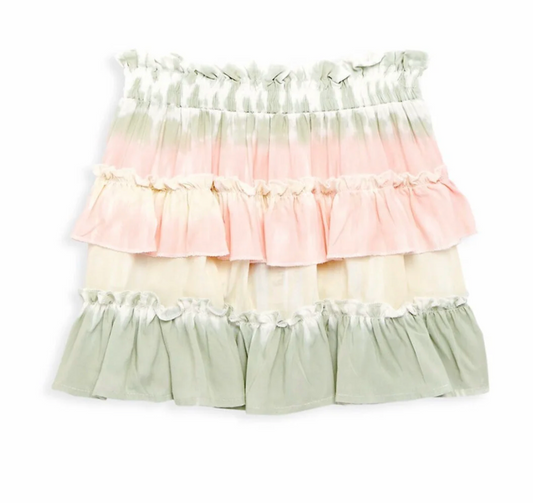 Havana Pastel Tie Dye Skirt
