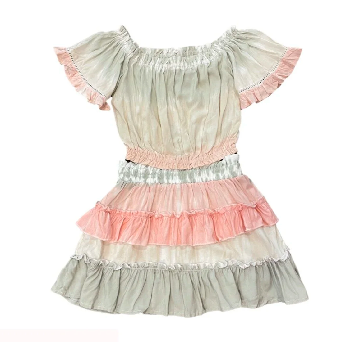 Havana Pastel Tie Dye Crop Top