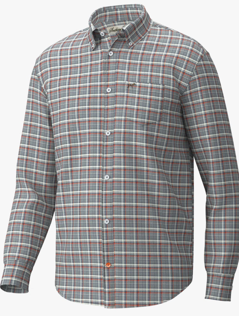 Southern Point Co Boys Hines Plaid Hadley Performance Stretch Button Down